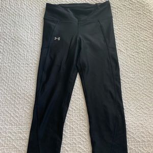 capri style workout leggings, with zipper